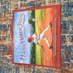 Brad Herzog H is for Homerun A Baseball Alphabet Hardback Book